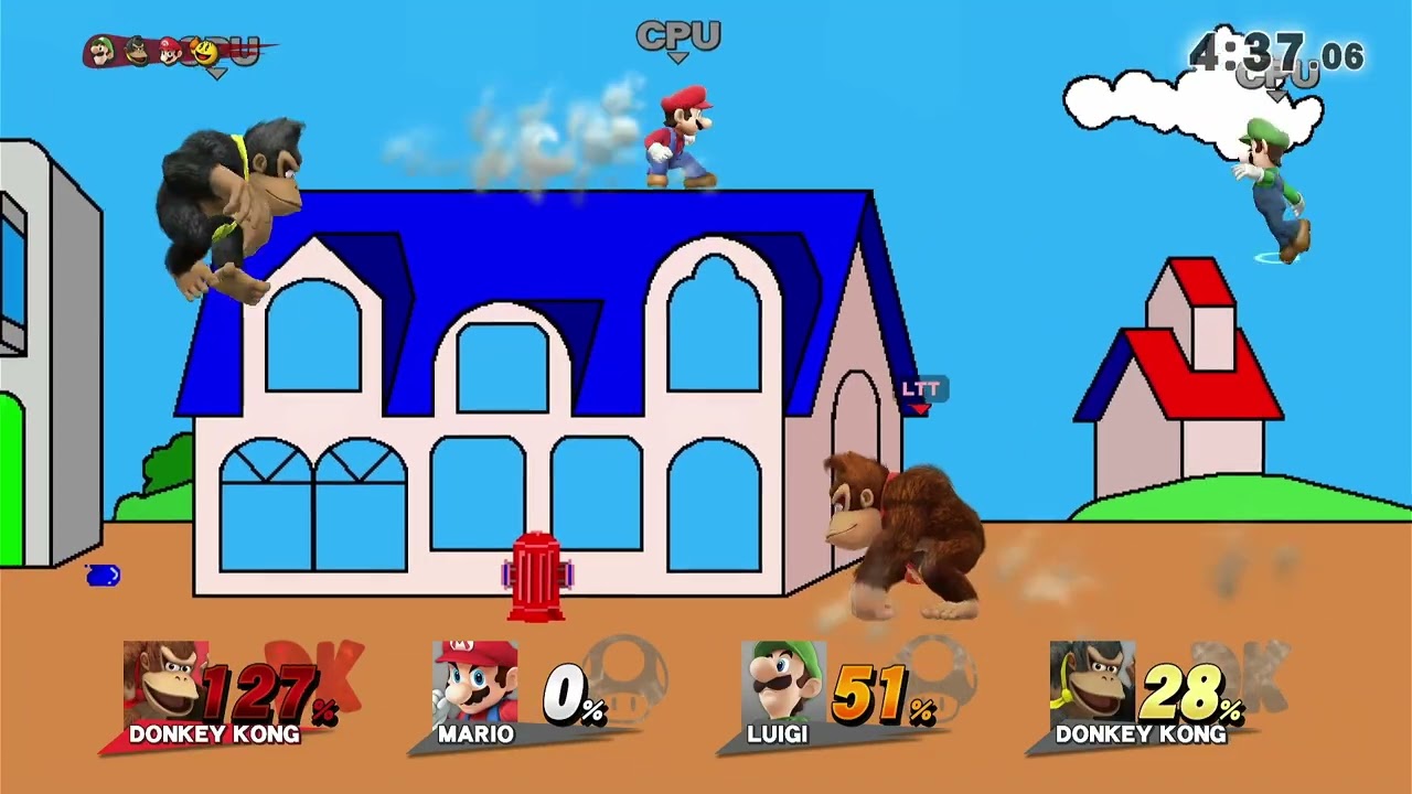 Let's Play Super Smash Bros For Wii U Part 8 -  All Star + Classic Donkey Kong
