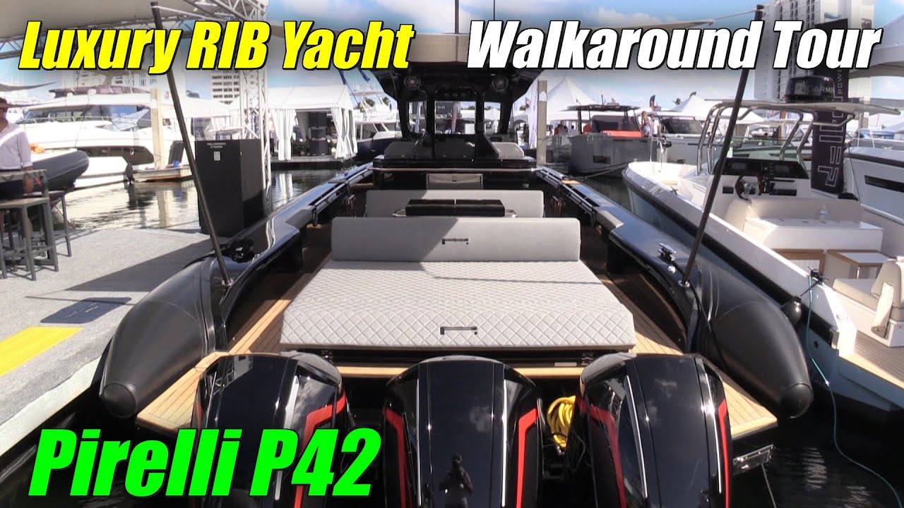 Amazing Inflatable Boat ! 2023 Pirelli P42