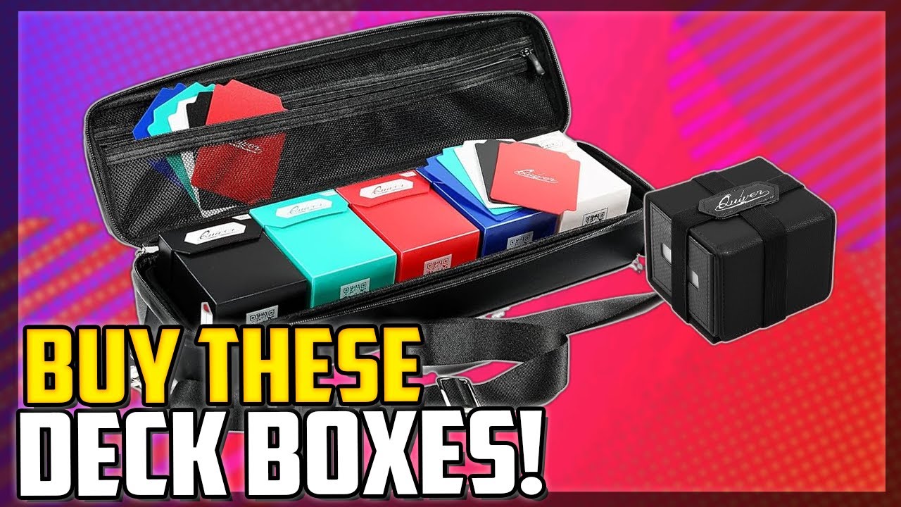 Not Sponsored, But Buy These Amazing Deck Boxes! Quiver Time Review! - Magic: The Gathering