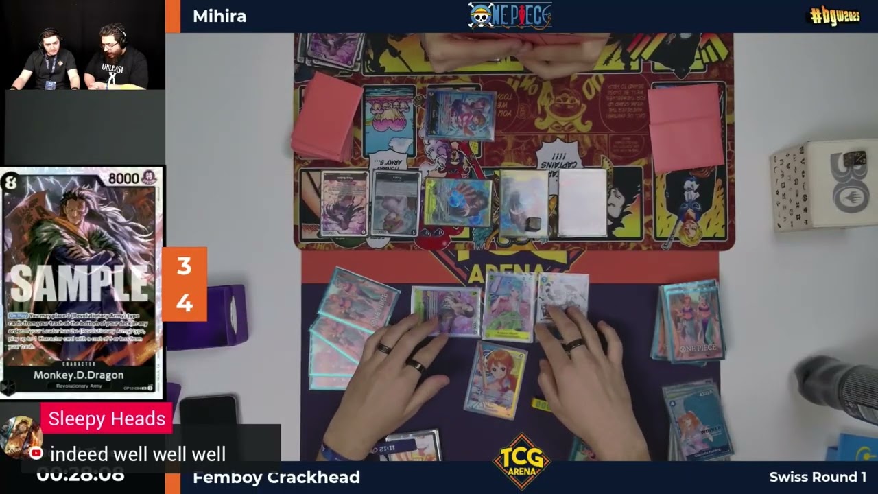 Femboy vs Mihira - One Piece Store Tournament Swiss Round 1 | BGW 2025