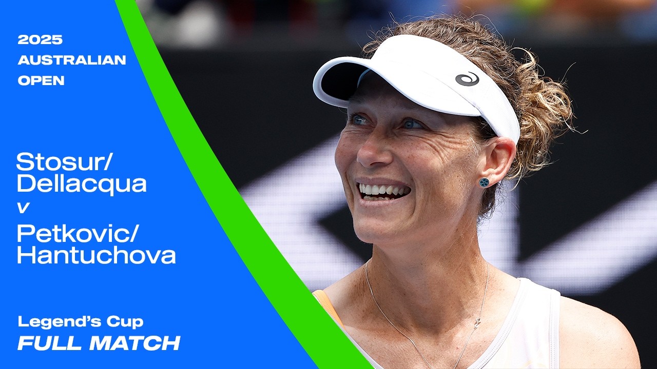 Sam Stosur/Casey Dellacqua v Andrea Petkovic/Daniela Hantuchova Full Match | Australian Open 2025