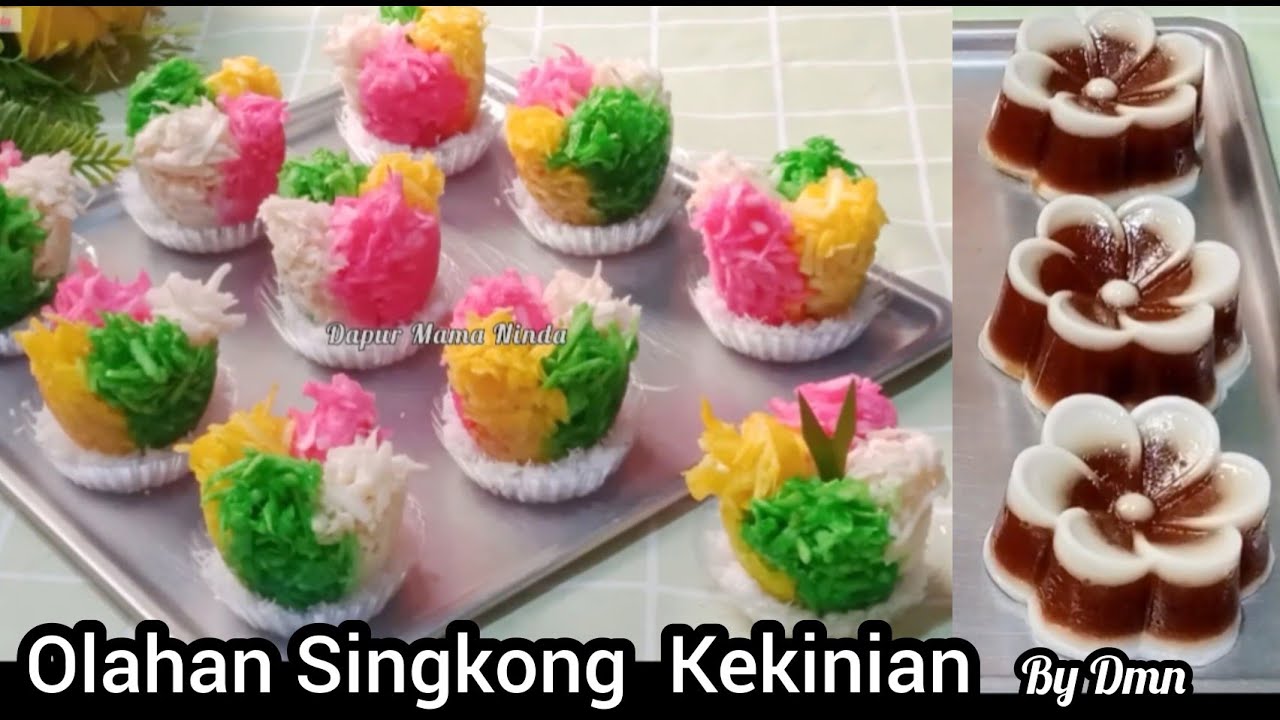 OLAHAN SINGKONG KEKINIAN ‼️SAWUT SINGKONG & TALAM SINGKONG @Dapur Mama Ninda