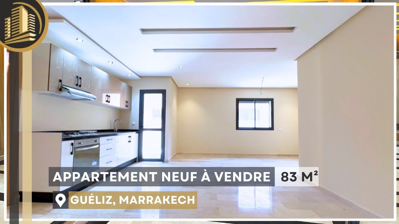 Découvrez le Meilleur Appartement de 83m² à Guéliz, Marrakech