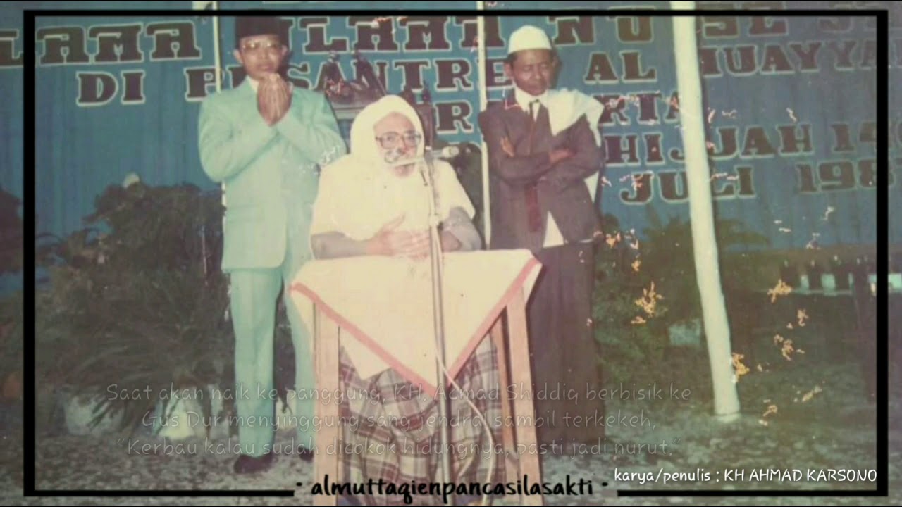 Benny Moerdani, Gus dur, dan Mbah Liem