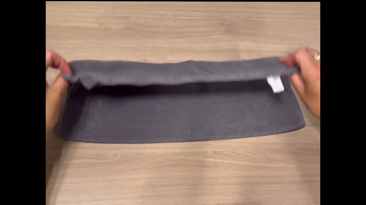 Handdoek opvouwen
