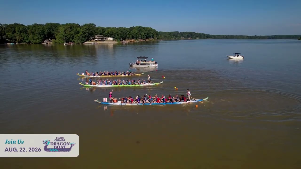 Join us at the Rowan Chamber Dragon Boat Festival August 22!