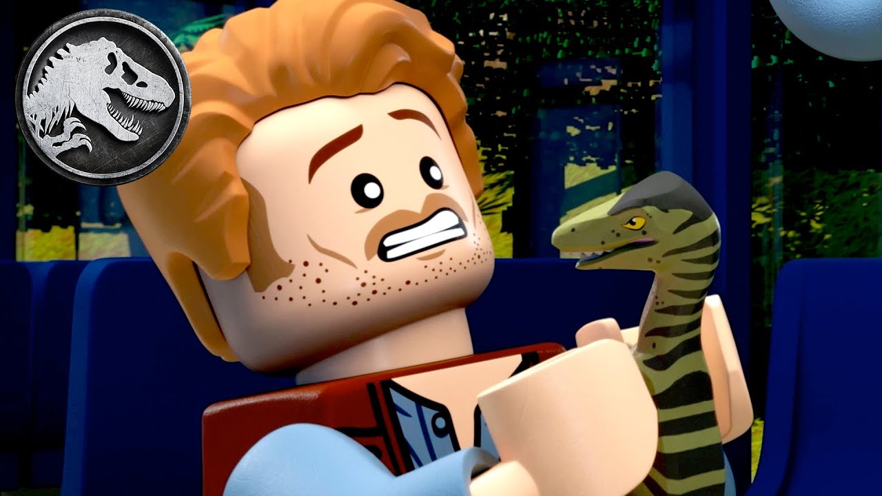 How to Escape a LEGO Dinosaur | LEGO JURASSIC WORLD