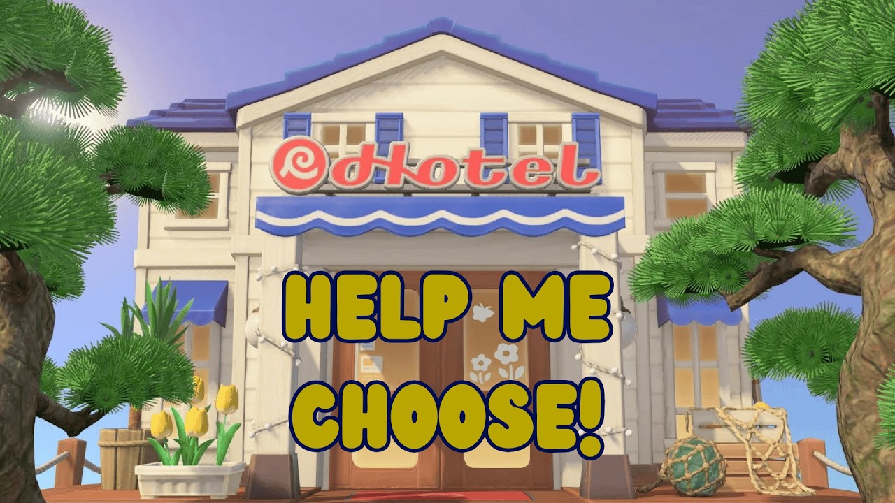 Animal Crossing Hotel Entrance Design Ideas | Which Hotel Pier Wins? 