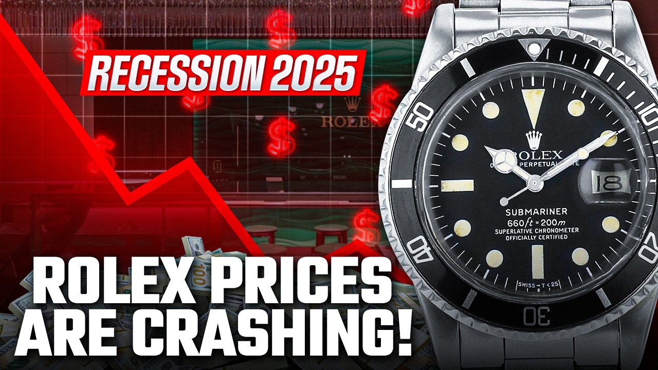 Ужасная правда о падении цен на часы Rolex во время рецессии