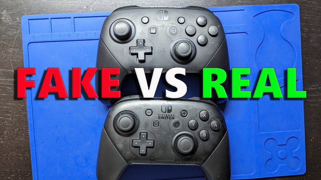 Counterfeit Nintendo Switch PRO Controller