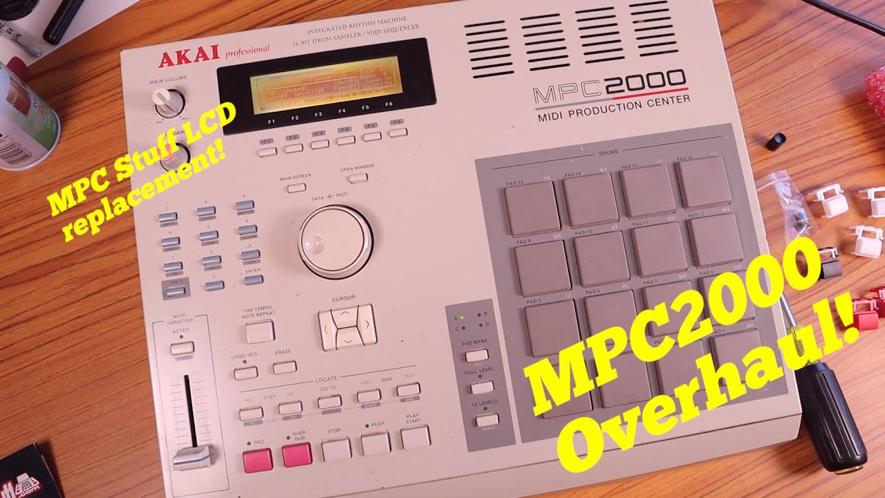 Akai MPC2000 Новые экранные и тактовые переключатели MPC Stuff - Музыкант-самоучка #45