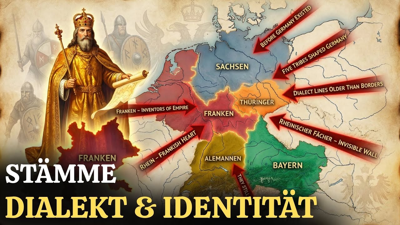 Stämme, Dialekte, Identitäten: Die unsichtbaren Grenzen, die Deutschland noch heute teilen