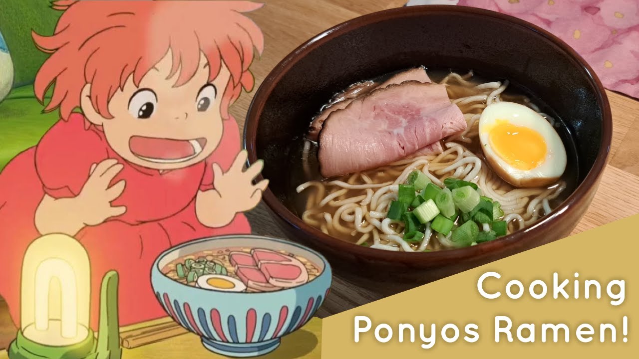 ✩°｡⋆ I tried making Ponyo's Ramen! ⋆｡°✩