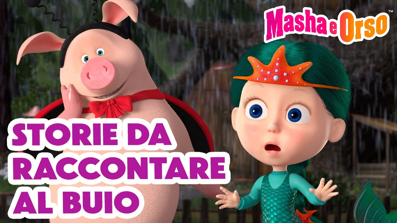 💥 Masha e Orso 🎩👽 Storie da raccontare al buio 🎃⭐ Cartoni animati per bambini 🐻