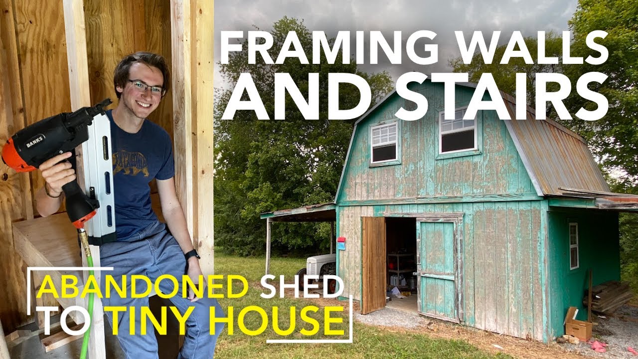 Starting Construction at My Tiny House!!