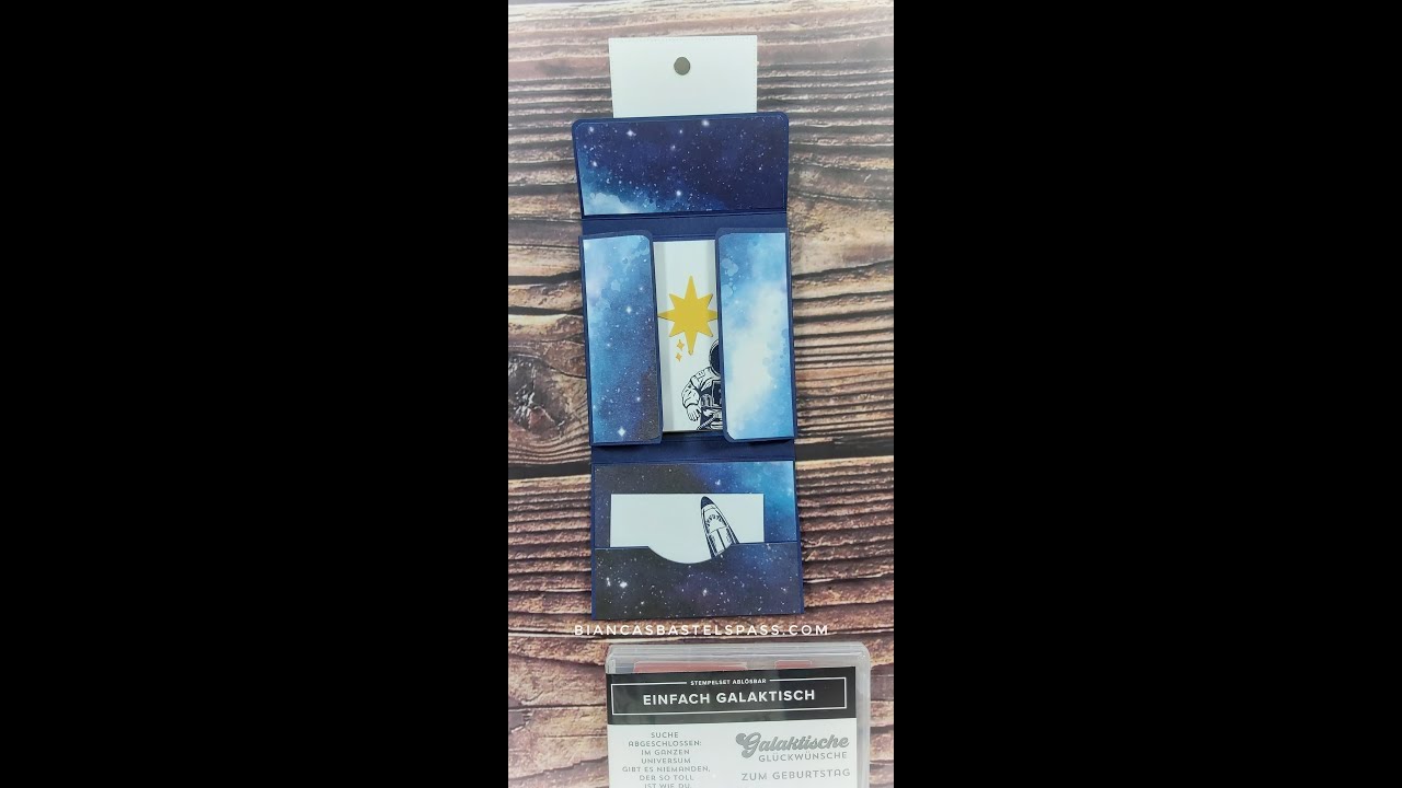 Minialbum - Stampin' Up! - Anleitung - Einfach Galaktisch