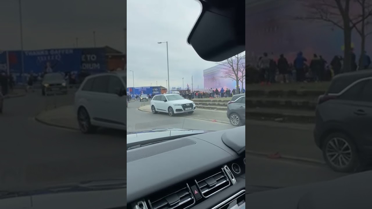 Steven Gerrard Rangers fans title win reception outside Ibrox