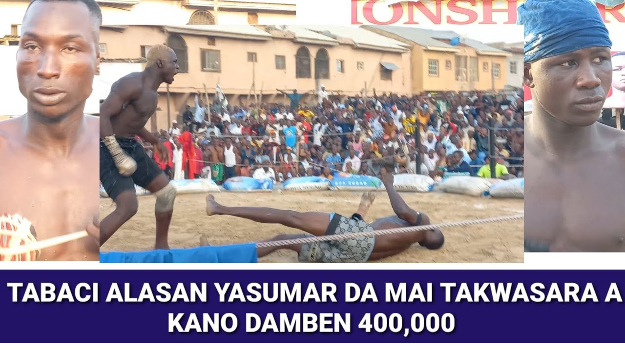 Tabaci Alasan yasumar Da Mai Takwasara a kano yau Damben 400,000 Talata 25/6/2024
