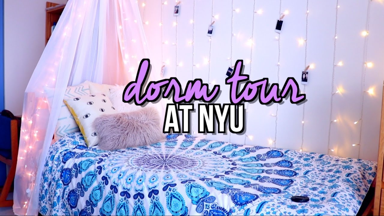 DORM ROOM TOUR 2017 AT NYU | JENerationDIY