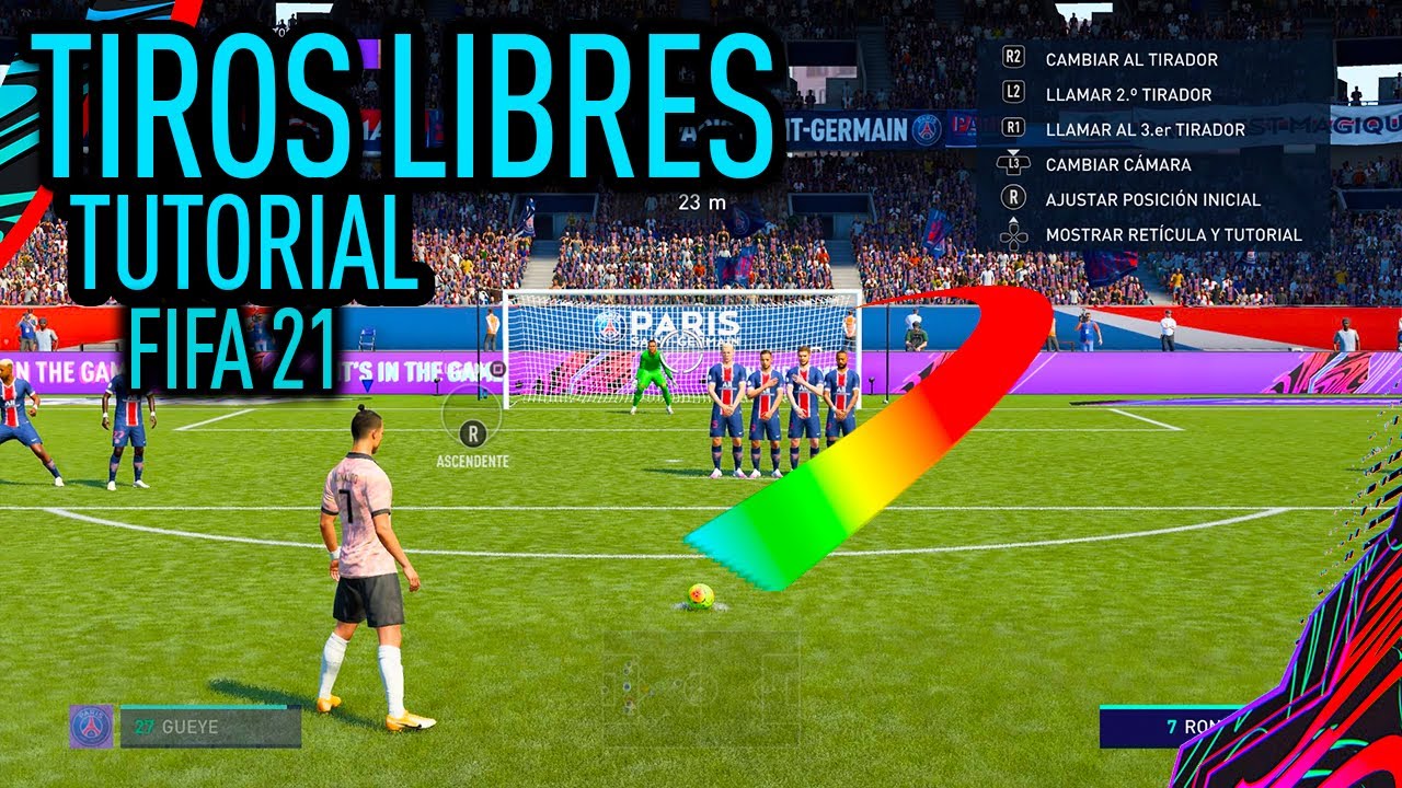 TUTORIAL | TODOS LOS TIROS LIBRES | ALL FREE KICKS | FIFA
