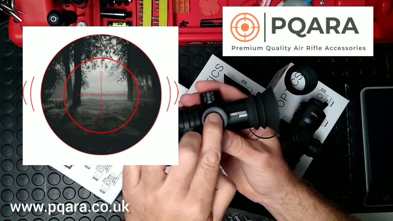 immersive Optics Rifle Scopes - Prismatic, Short eye relief, MOA adjustable mounting system no SWAT!