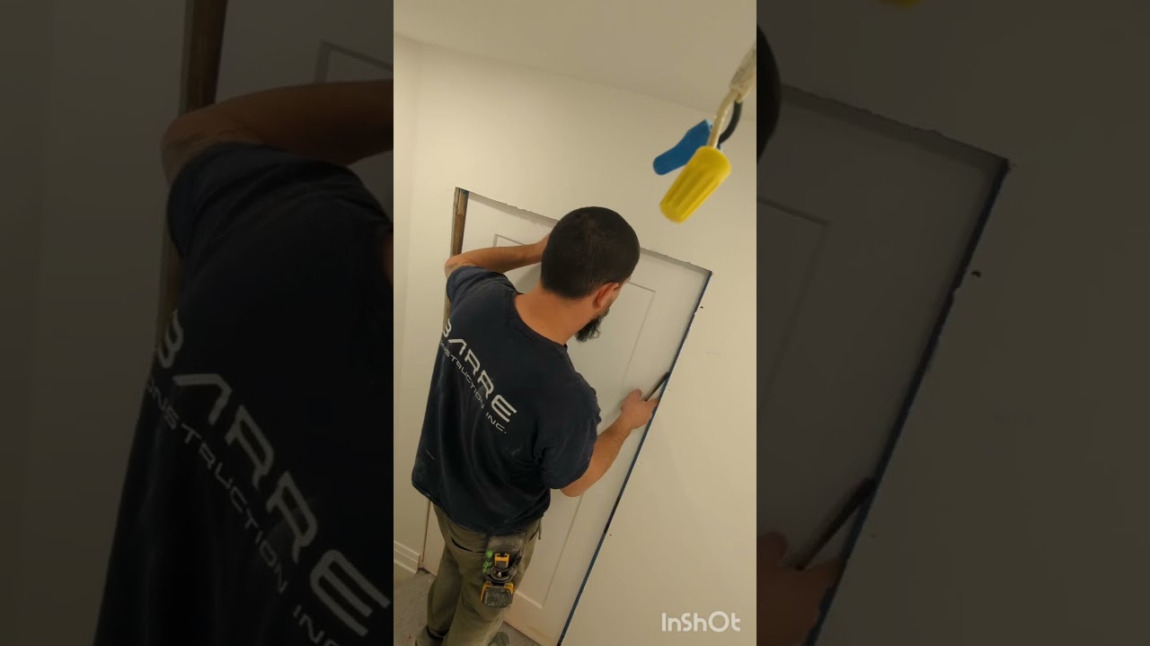 Hanging a pocket door