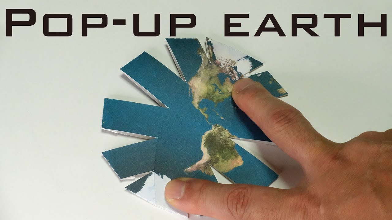 Pop up earth