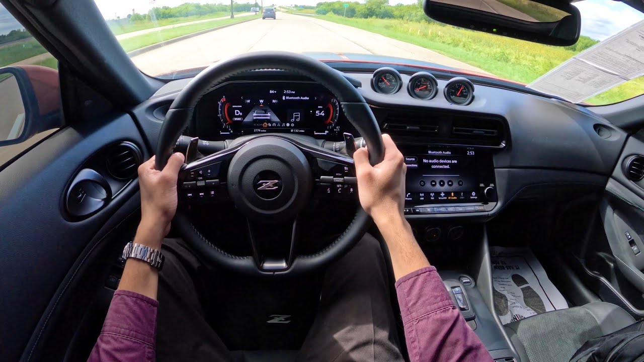 Nissan Z Heritage Edition 2024 года — тест-драйв от первого лица
