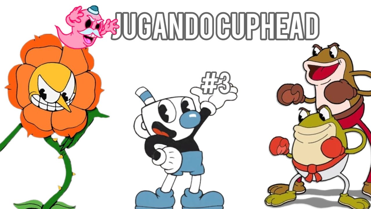 Jugando Cuphead 