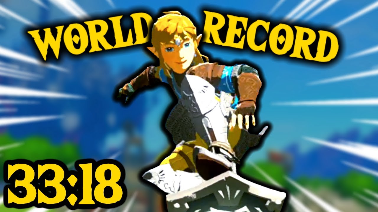 TotK World Record Longest Shield Surf (33:18)