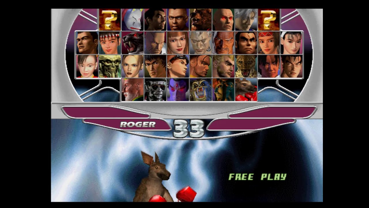 Roger/Alex Arcade Playthrough (Tekken Tag Tournament on MAMEUI v.237)