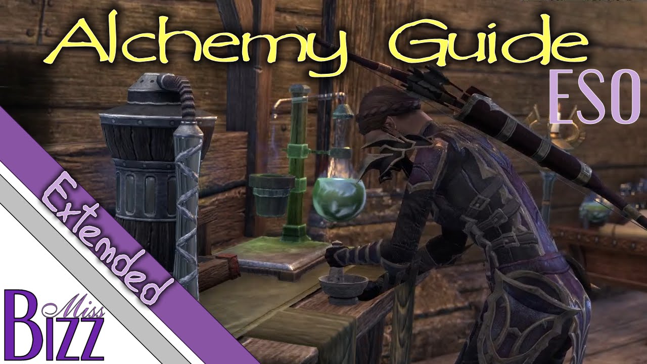 ESO Alchemy Guide - Poison Making, Potion Making in Elder Scrolls Online Alchemy - Extended