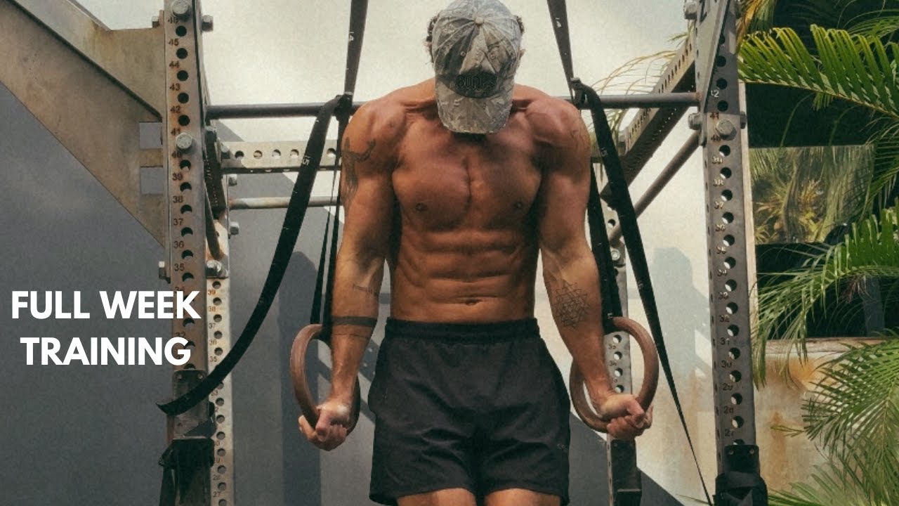 How I Train for a Lean, Aesthetic Body (Full Week)