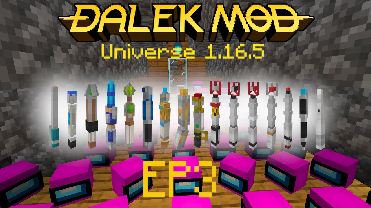 An Admin Visit?, Sonic Screwdriver? -  Dalek Mod Universe 1.16.5