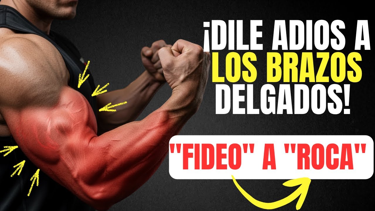 Como Tener BRAZOS Grandes y Fuertes 💪 En Poco Tiempo🔥