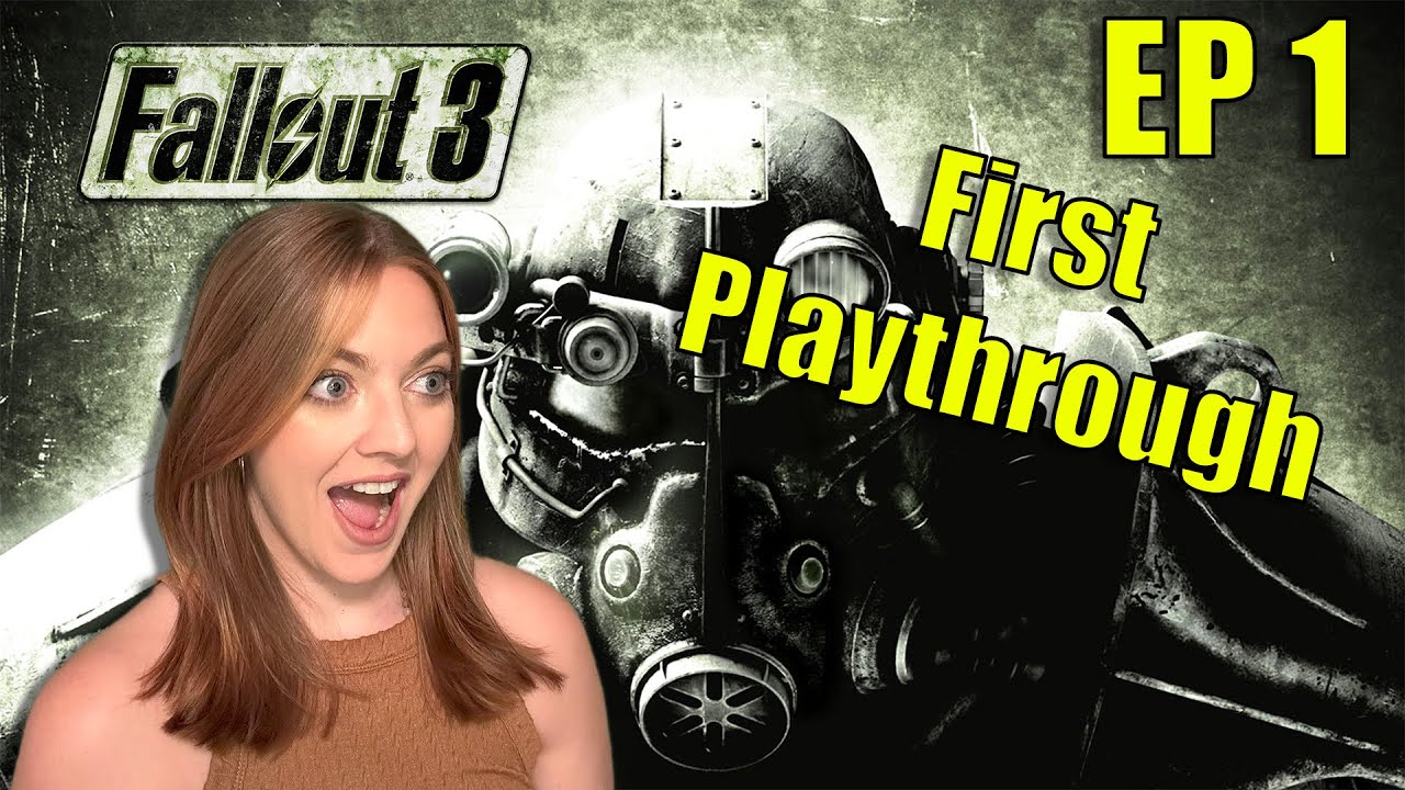 MY FIRST FALLOUT GAME EVER | Fallout 3 | FIRST PLAYTHROUGH | Part 1