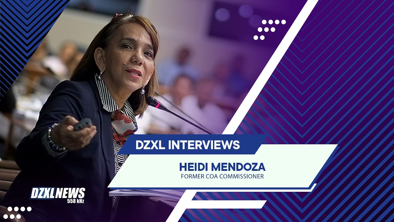 Heidi Mendoza: Sara Duterte sagutin muna confidential funds bago tumakbong Pangulo