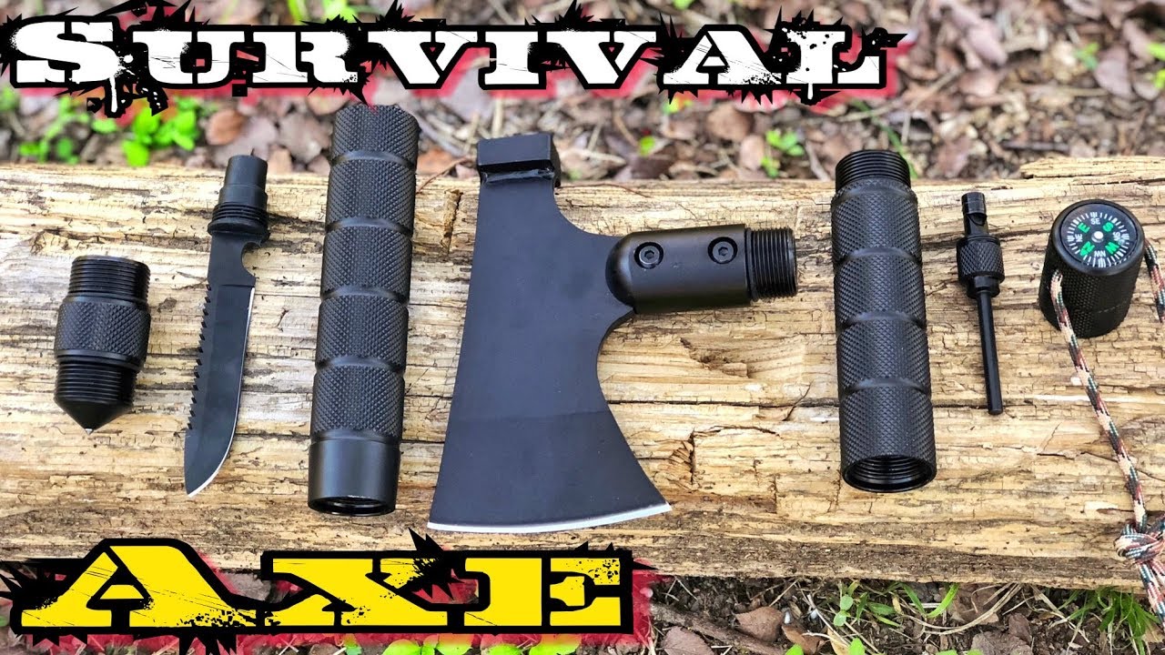 Amazon | World's Best Urban Survival Axe Under $30? Iunio Survival