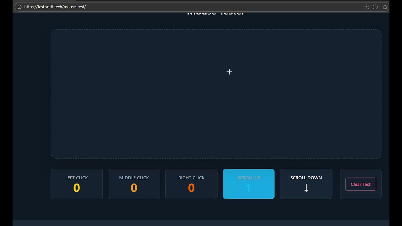 Mouse Test Online &ndash; Check Clicks, Double Click & Scroll Wheel (No Download)