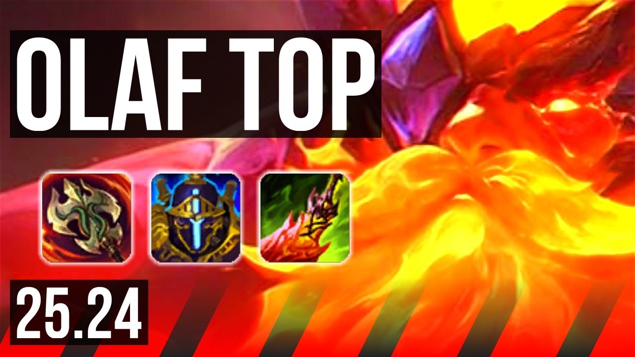 OLAF vs AATROX (TOP) | EUW Diamond | 25.24