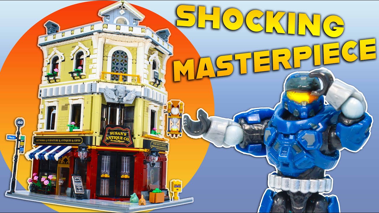 THE BEST LEGO ALTERNATIVE!! @LUMIBRICKS_OFFICIAL Antique Shop Modular Building REVIEW