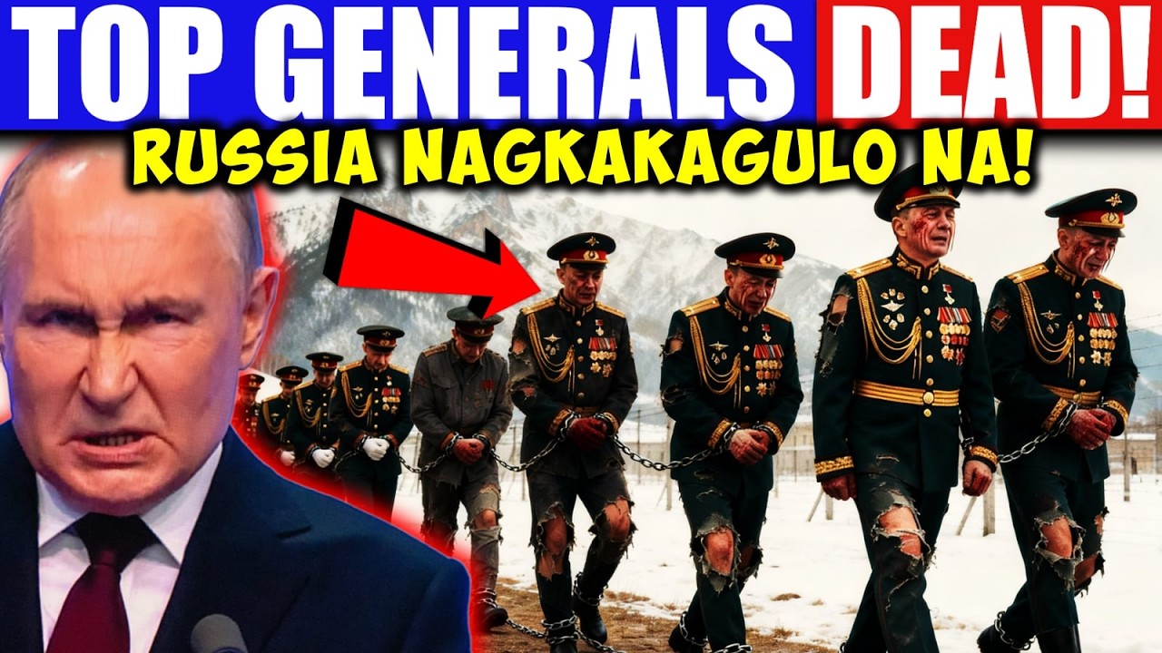TOP GENERALS! Putin Isa-isa ng Pinap@tay ang Kanyang Mga Generals! Bakit Kaya?