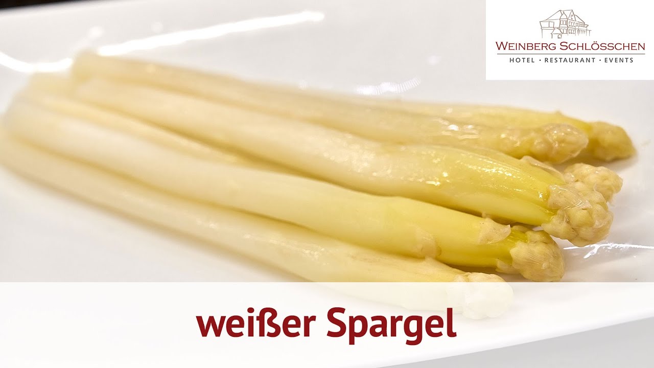 Online Kochkurs mit Rezept Folge 7:  weißer Spargel richtig kochen