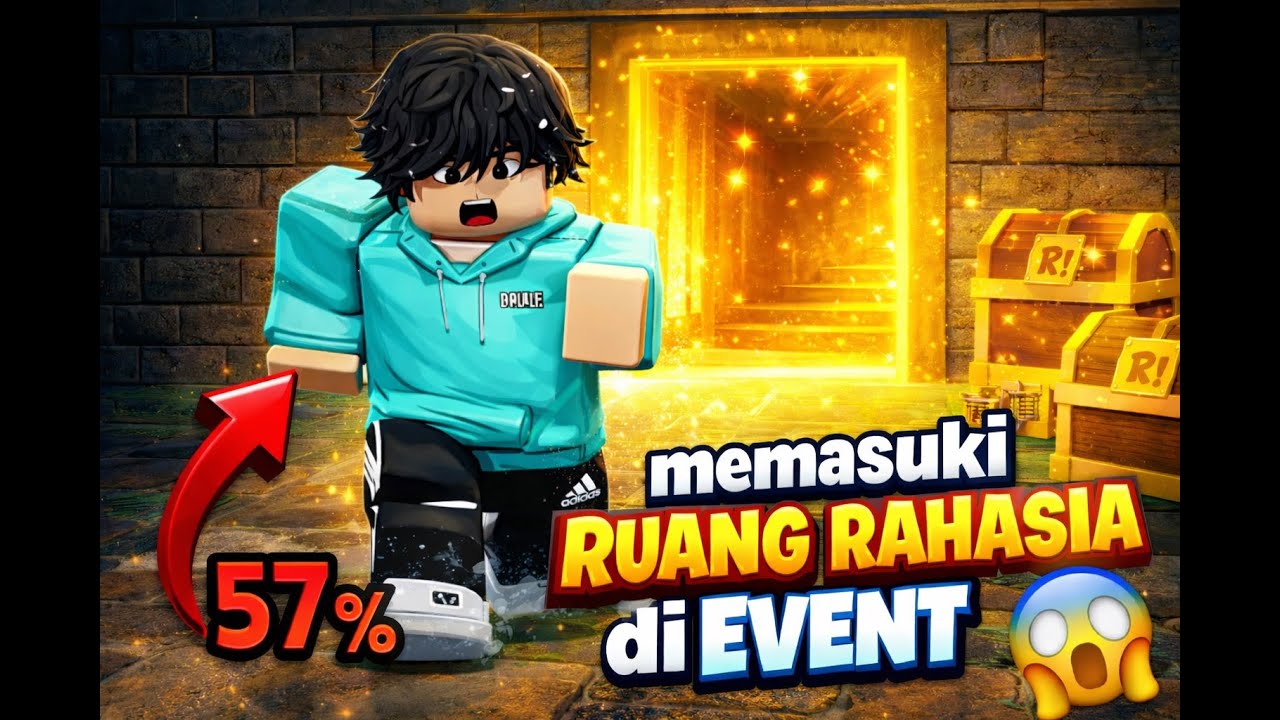 MENCARI BRAINROT SECRET DAN RUANG RAHASIA Di escape tsunami for brainrots roblox