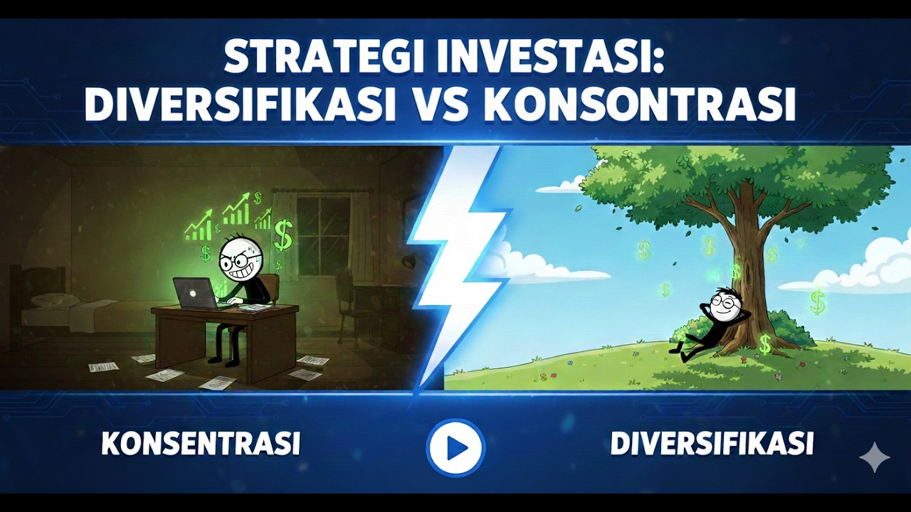 strategi investasi konsentrasi atau diversifikasi
