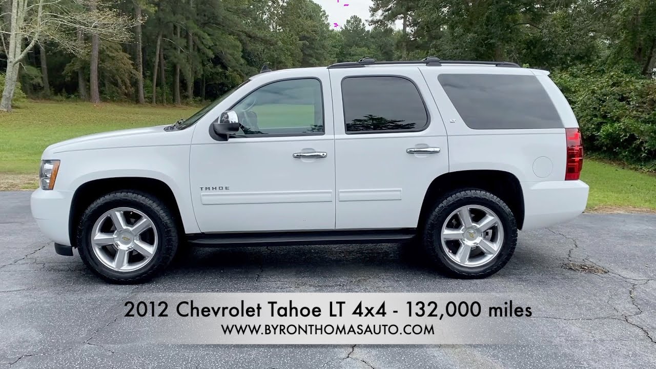 2012 Chevrolet Tahoe LT 4x4 w/ 132,000 miles - ByronThomasAuto.com - Scotland Neck, NC