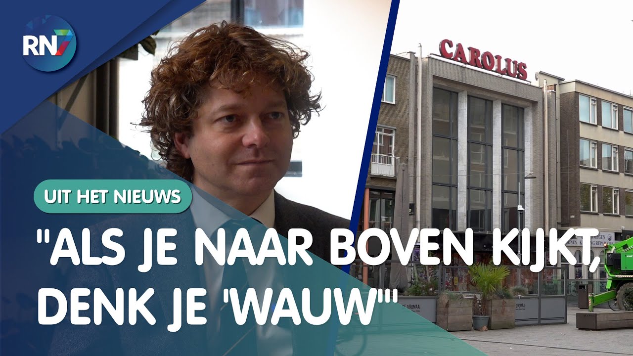 Het monumentale Carolus en haar 'sterrenplafond'  ||  UIT HET NIEUWS