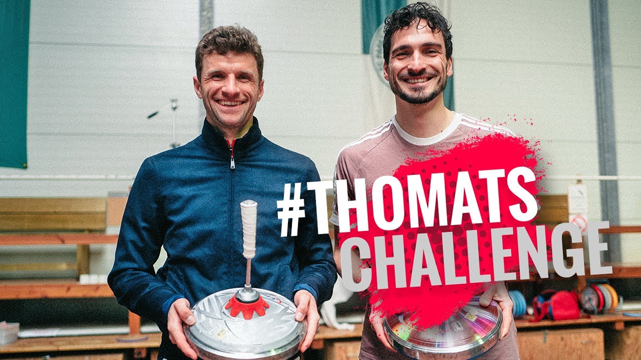 #ThoMats is back – Thomas Müller und Mats Hummels beim Stockschießen