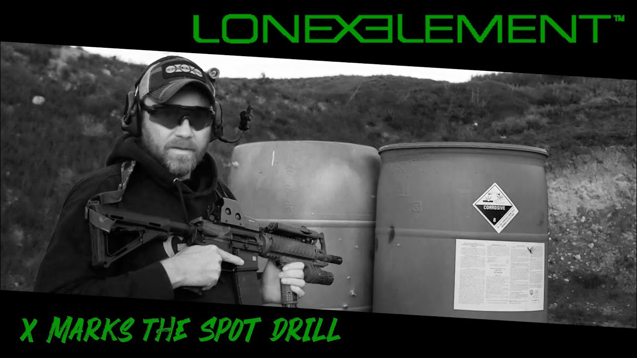 X Marks the Spot Drill #training #barricades #shooting