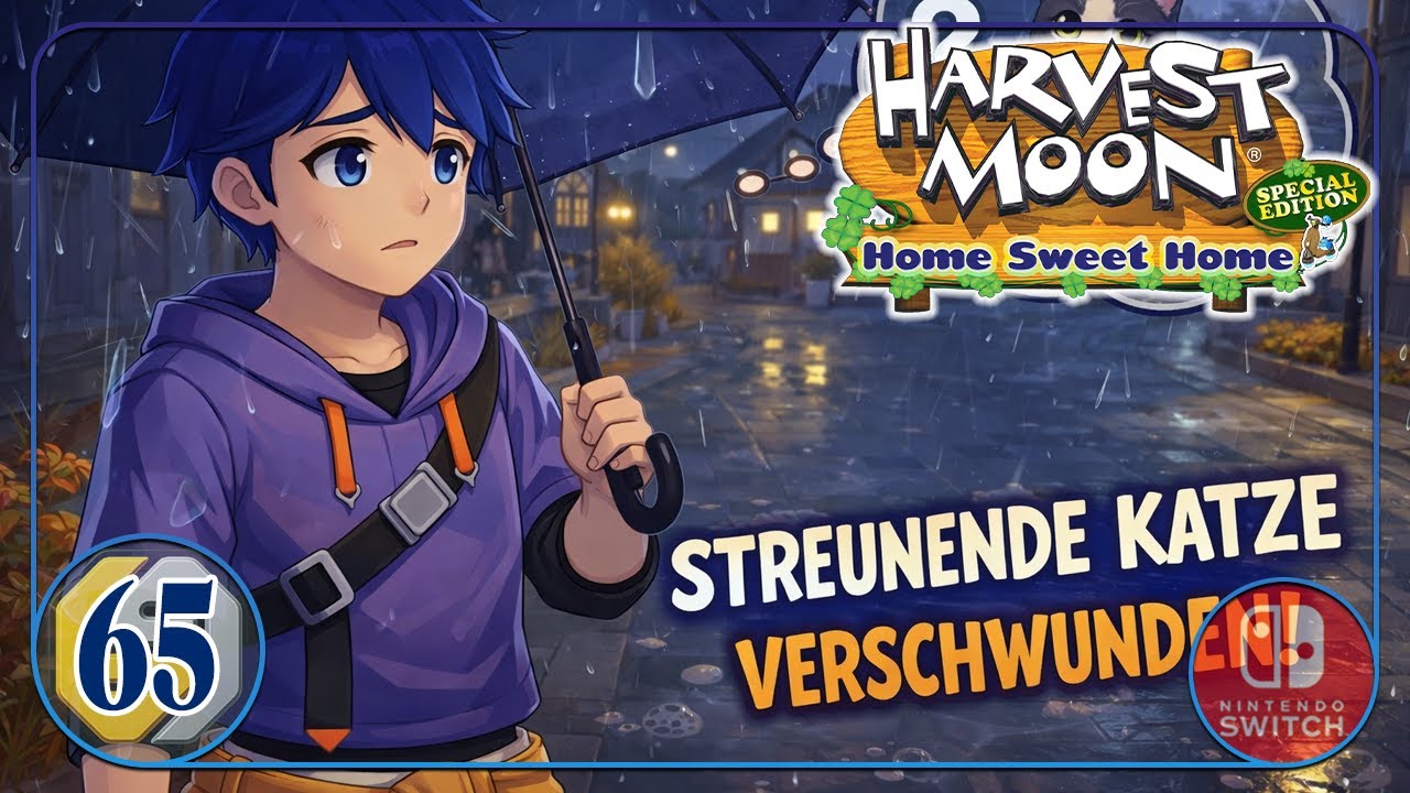 Harvest Moon Home Sweet Home SE Let’s Play ★ 65 ★ Die Suche nach der streunenden Katze